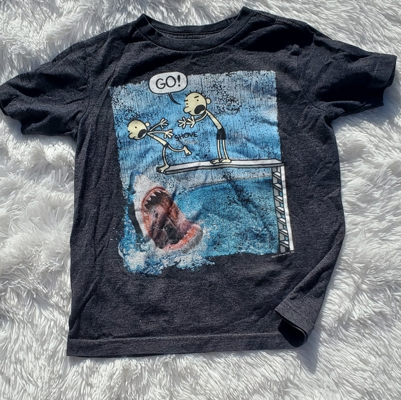 Old Navy Other - Jaws & Diary of A Wimpy Kid tee